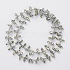 Electroplate Glass Beads Strands EGLA-G002-FR02-2