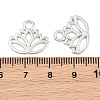 Tibetan Style Alloy Charms TIBEP-36884-P-RS-3
