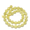 Natural Lemon Jade Beads Strands G-I376-A27-01-2