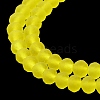 Transparent Glass Beads Strands X-EGLA-A034-T10mm-MD29-5
