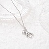 304 Stainless Steel Pendant Necklaces for Women Men NJEW-JN05414-01-1