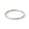 Tarnish Resistant 201 Stainless Steel Plain Band Rings RJEW-G107-1.5mm-7-P-2