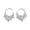 Rack Plating Brass Cubic Zirconia Earrings EJEW-S219-11P-1