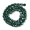 Opaque Solid Color Electroplate Glass Beads Strands EGLA-N013-P6mm-B04-2