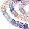 Natural Fluorite Beads Strands G-G991-C01-4