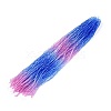 Gradient Color Baking Painted Glass Bead Strands DGLA-A039-T6mm-A019-1