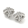 Brass with Clear Cubic Zirconia Charms KK-Q820-21P-2