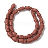 Natural Lava Rock Beads Strands G-U007-01H-2