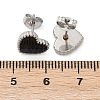 304 Stainless Steel Stud Earrings EJEW-I235-04P-A-4