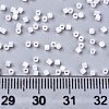 FGB 11/0 Grade A Baking Paint Glass Seed Beads SEED-S030-1142-4