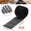 5 Yards Polyester Pleated Mesh Ribbon OCOR-BC0006-81B-2