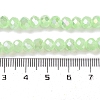Baking Electroplate Glass Beads Strands LS-DGLA-A039-J6MM-B10-4