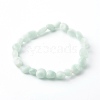 Natural Larimar Beaded Stretch Bracelets for Kids BJEW-JB06250-08-1