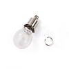 Glass Bottle Pendants GLAA-H105-02P-1