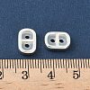 Brass Silicone Slide Charms KK-C099-06A-S-3
