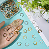 80Pcs 8 Styles Zinc Alloy Bead Frame FIND-SP0020-75-3