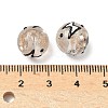 Luminous Handmade Enamel Gold Sand Glass Beads Strands LAMP-U004-08H-5