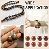 Natural Scentedros Wood Beads WOOD-TA0001-34-19