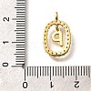 Brass Micro Pave Cubic Zirconia Pendants ZIRC-P123-01G-P01-3