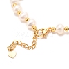 Natural Pearl Link Bracelets BJEW-D447-06G-01-4