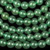 Natural Green Aventurine Round Bead Strands G-P070-37-6mm-2