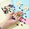 50Pcs 10 Colors Pave Disco Ball Beads FIND-YW0005-51-5