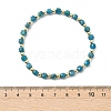 4Pcs 4 Styles Adjustable Natural Apatite & Synthetic Hematite Bead Bracelets BJEW-JB14151-03-5