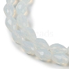 Electroplate Imitation Jade Glass Beads Strands GLAA-N005-J6mm-D02-3