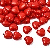 Red Heart Acrylic Beads X-SACR-10X11-12-4