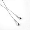 Fashionable Stainless Steel Earphone Pendant Necklaces for Daily Wear IO7350-3