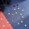 201 Stainless Steel Laser Cut Charms STAS-UN0018-79G-3