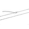 304 Stainless Steel Cable Chain Necklace X-STAS-T040-PJ204-50-2