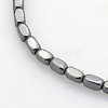 Electroplate Non-magnetic Synthetic Hematite Beads Strands G-J213D-M-3