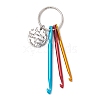 Aluminum Crochet Hooks Keychain KEYC-JKC01013-01-2