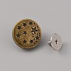 Zinc Alloy Scalable & Removable Button Pins for Jeans FIND-WH0034-92AB-02-2
