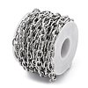 304 Stainless Steel Link Chains CHS-U002-01P-2