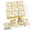 Bowknot Cardboard Paper Ring Gift Storage Boxes CON-TAC0001-16F-10