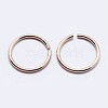 925 Sterling Silver Open Jump Rings STER-F036-02RG-0.5x5mm-2