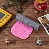 Plastic Handle Clay Texture Roller DIY-WH0699-88B-3