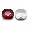 Pointed Back Glass Rhinestone Cabochons RGLA-T032-12x12mm-05-2