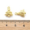 Brass Micro Pave Cubic Zirconia Pendants KK-U049-02G-3