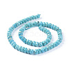 Natural Howlite Beads Strands TURQ-P027-53-01-2