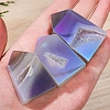 Electroplate Natural Agate Sculpture PW-WG49007-01-4