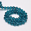 Transparent Glass Beads Strands EGLA-A039-T6mm-D01-2