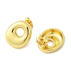 Rack Plating Brass Earrings EJEW-S222-01G-O-2
