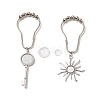 4 Styles Moon & Key & Sun Curtain Hooks DIY-CP00032-5