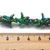 Synthetic Turquoise Dyed Beads Strands G-P507-04P-3