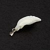 Natural Trochid Shell/Trochus Shell Pendants SSHEL-M021-09-4