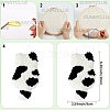 DIY Coaster Punch Needle Embroidery Starter Kits for Beginners DIY-WH20095-002B-7
