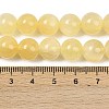 Natural Golden Silk Jade Beads Strands X-G-Z112-A01-10mm-5
